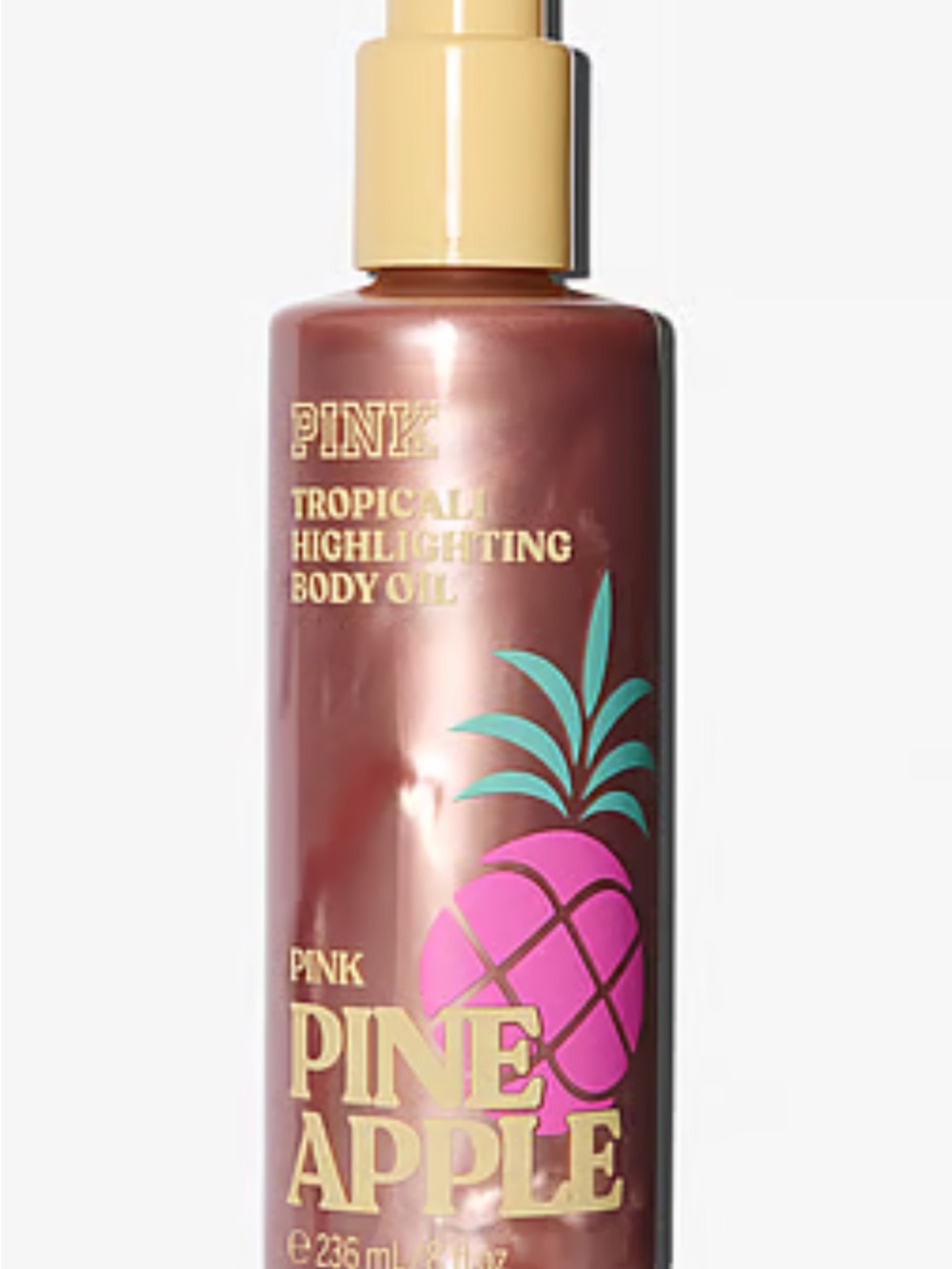 PINK- NWT- Pink Pineapple Tropical Highlighting Body Oil- in the box 📦